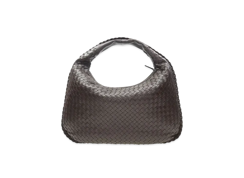 Bottega Veneta Lambskin Hand Bag "Brown"