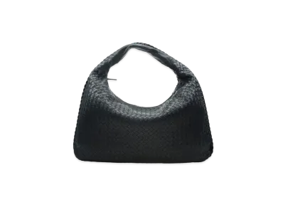 Bottega Veneta Lambskin Hand Bag "Dark Grey"