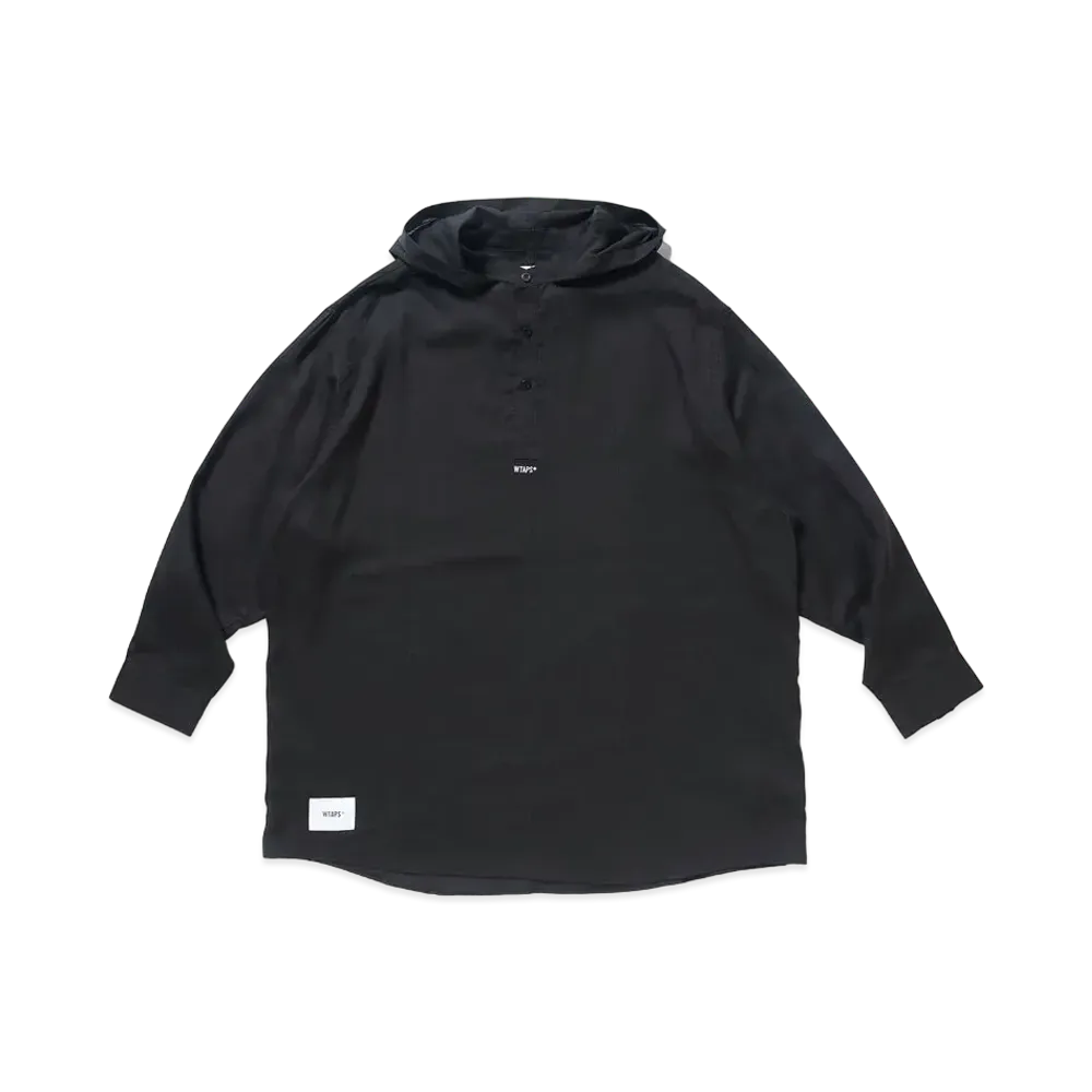 WTAPS Falconer / LS / Lyocell. Ripstop "Black"