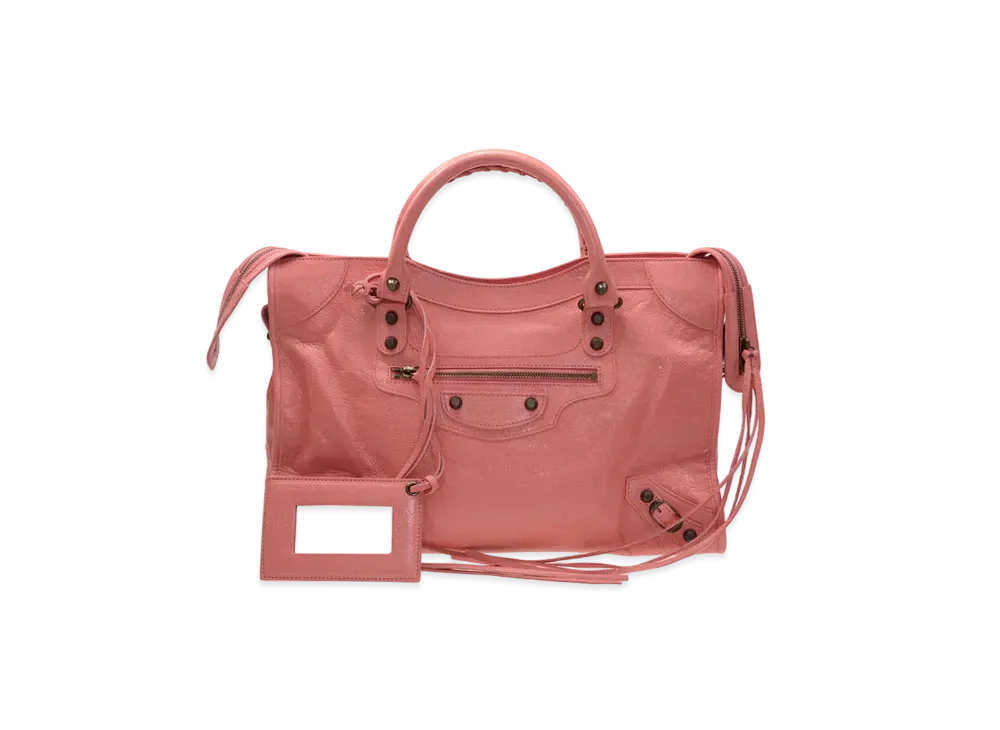 BALENCIAGA Handbag Lambskin "Pink"