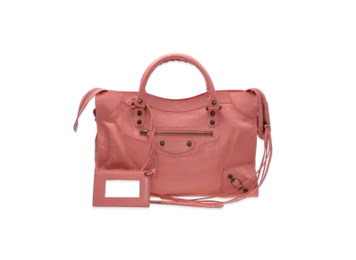 BALENCIAGA Handbag Lambskin "Pink"