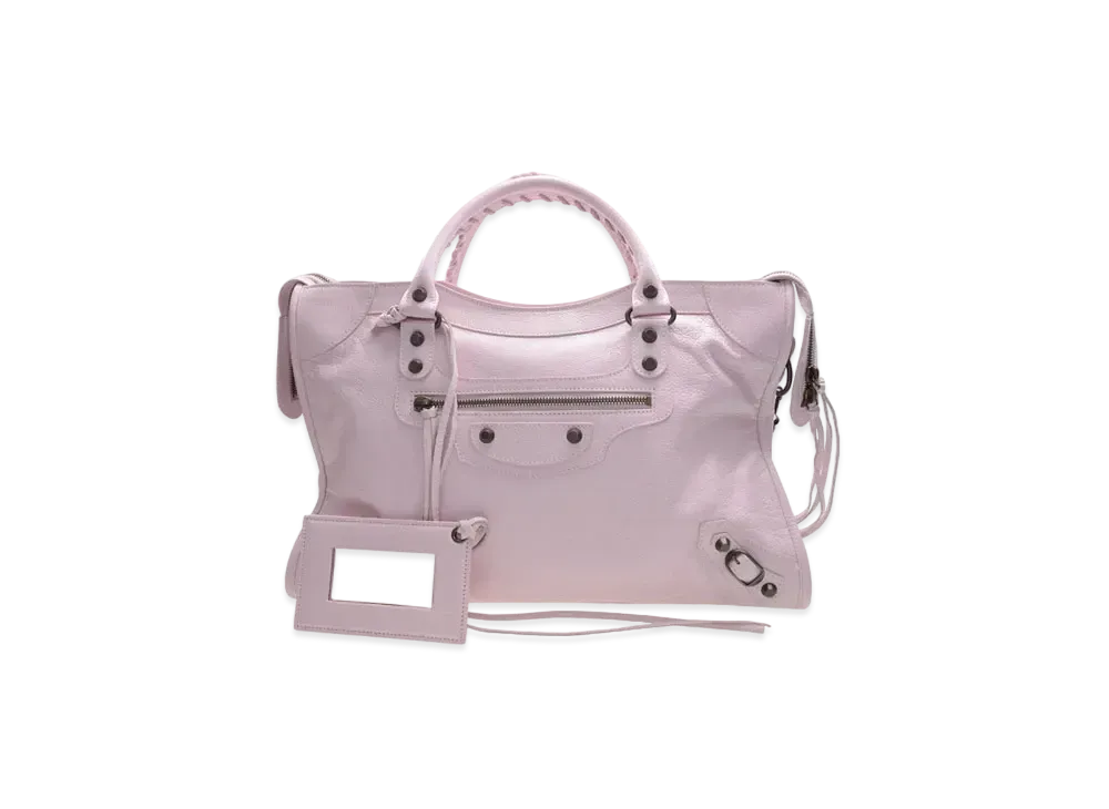 BALENCIAGA Handbag Lambskin "Pink"