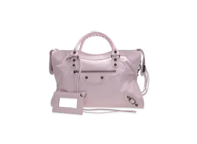 BALENCIAGA Handbag Lambskin "Pink"