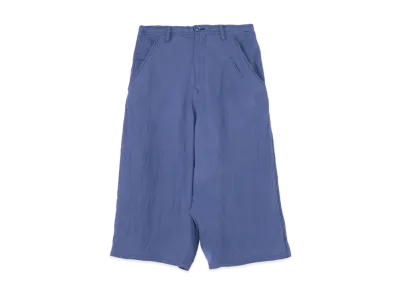 Yohji Yamamoto Y's COTTON TYPEWRITER CLOTH PANTS "Blue"