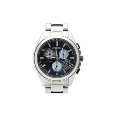CITIZEN Exceed Eco-Drive Direct Flight "Blue Gray" BY0064-53E