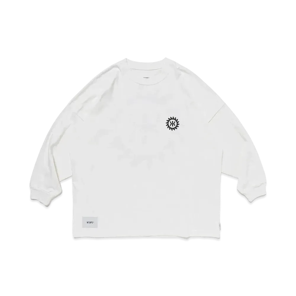 WTAPS OBJ 04 / LS / Cotton. Mon "White"