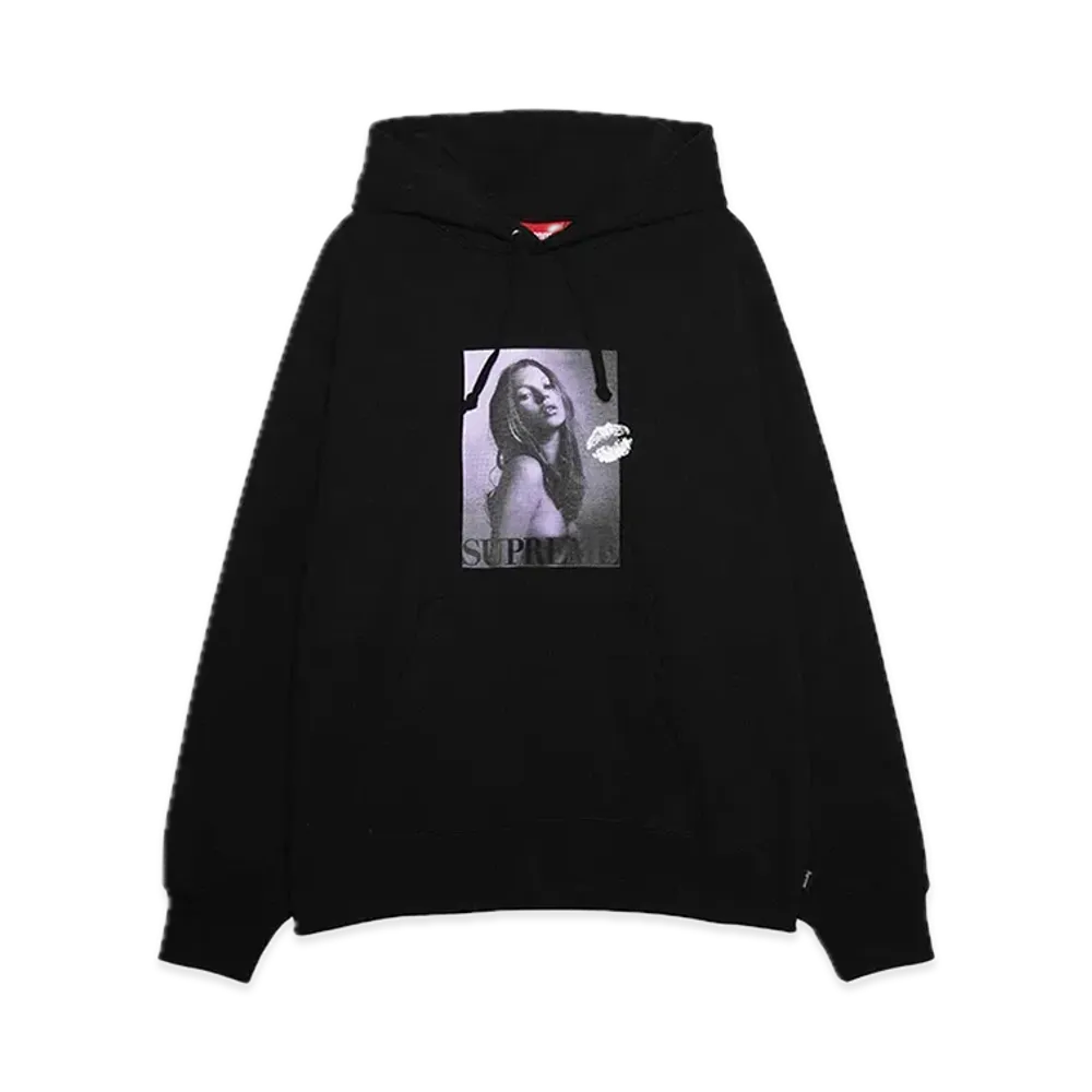 Supreme Kate Moss Hooded Sweatshirt "Black"
