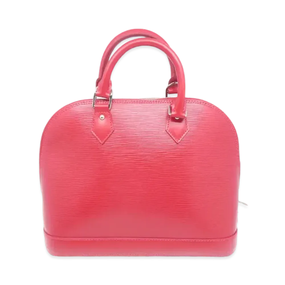 Louis Vuitton Alma MM Epi "Carmine"