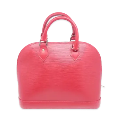 Louis Vuitton Alma MM Epi "Carmine"