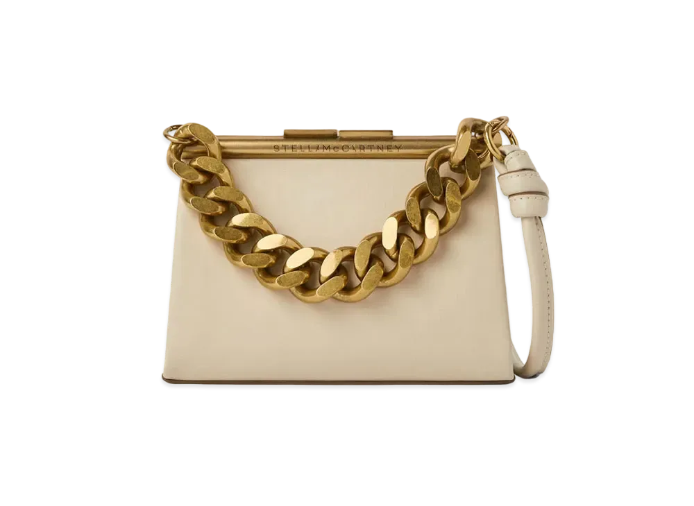 Stella McCartney Small Chunky Chain Bag "Cream"