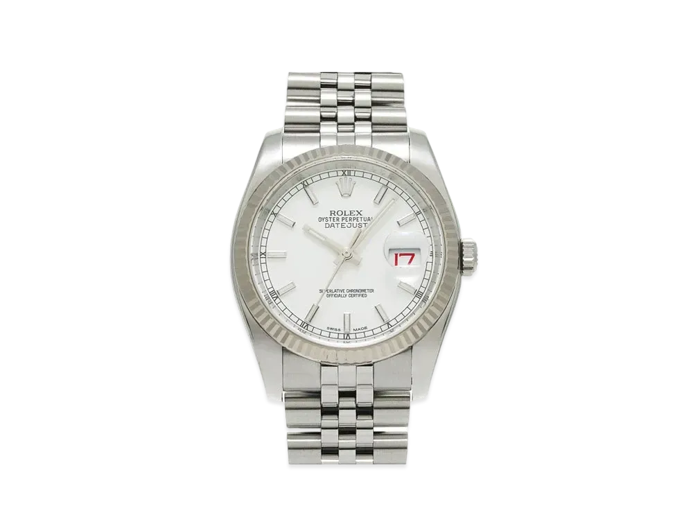 ROLEX Datejust "White/Stainless Steel/White Gold"