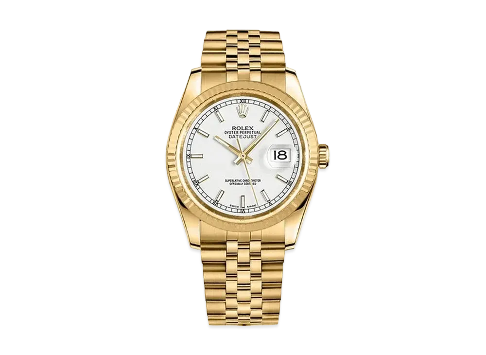 ROLEX Datejust "White/Yellow Gold"