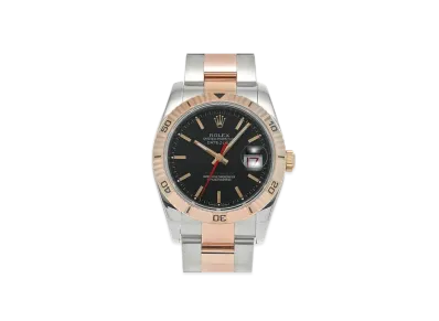 ROLEX Datejust Turn-O-Graph "Black/Stainless Steel/Everose Gold"