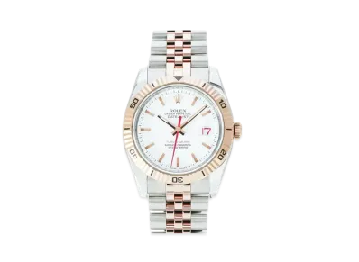ROLEX Datejust Turn-O-Graph "White/Stainless Steel/Everose Gold"