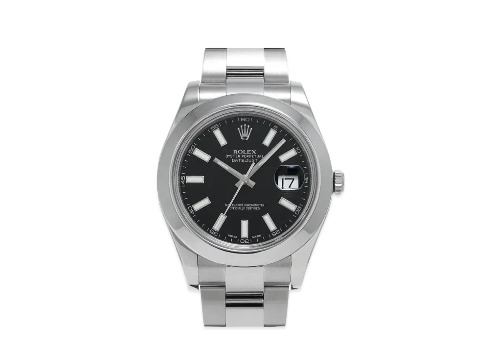 ROLEX Datejust II "Black/Stainless Steel"