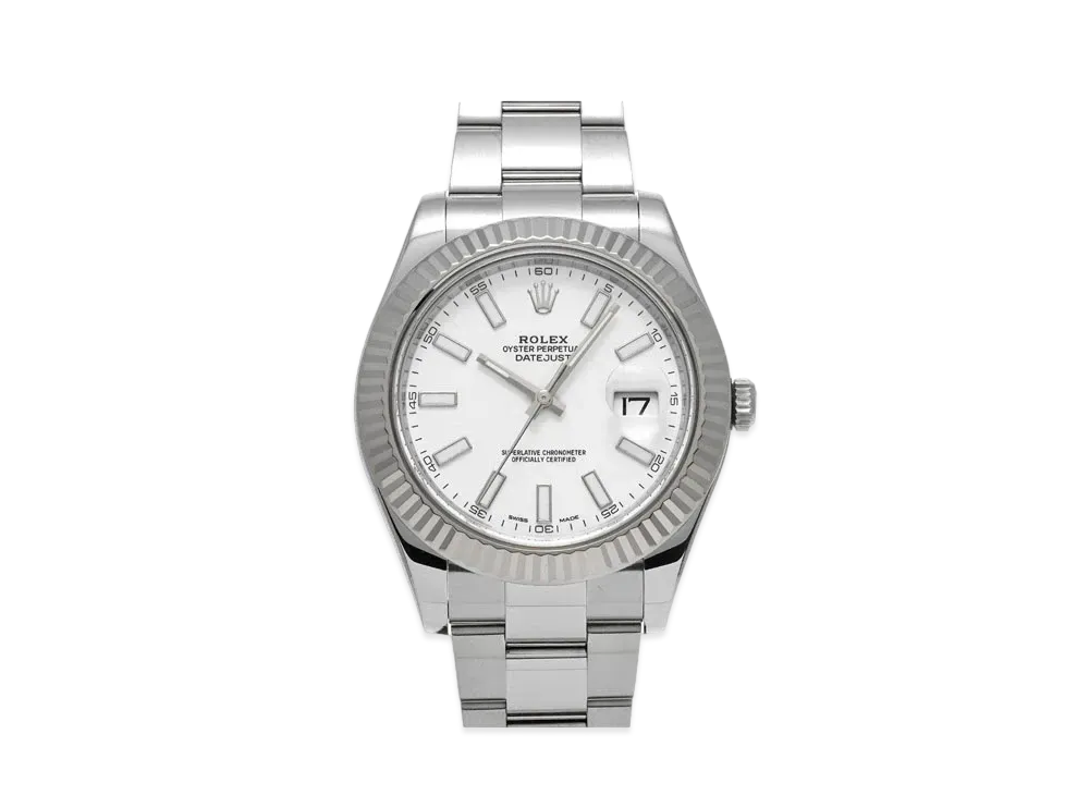 ROLEX Datejust II "White/Stainless Steel/White Gold"