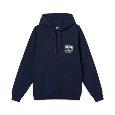 Stussy DOVER STREET MARKET LOS ANGELES HOODIE "Navy"