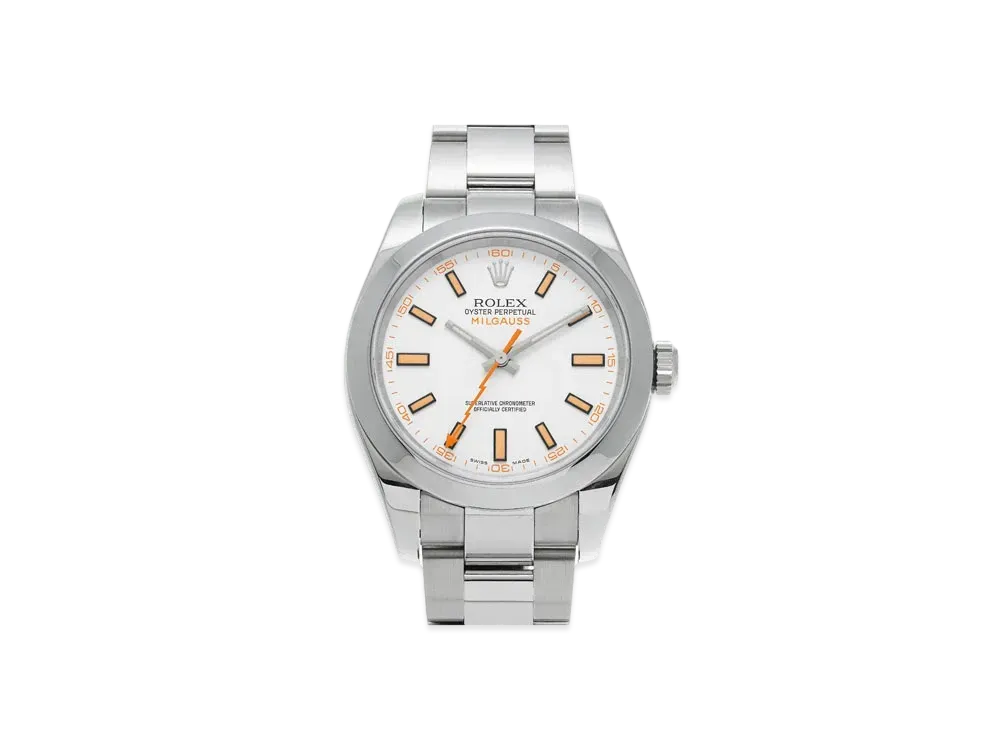 ROLEX Milgauss "White/Stainless Steel"