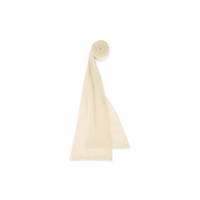 HOMME PLISSE ISSEY MIYAKE Turbine Scarf "Beige"