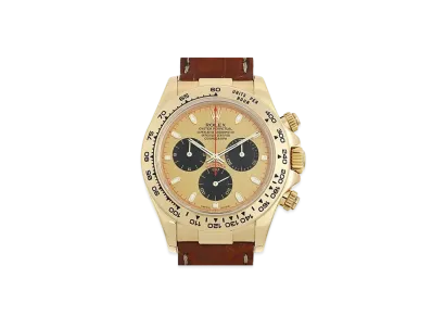 ROLEX Cosmograph Daytona "Champagne/Black/Yellow Gold" 116518