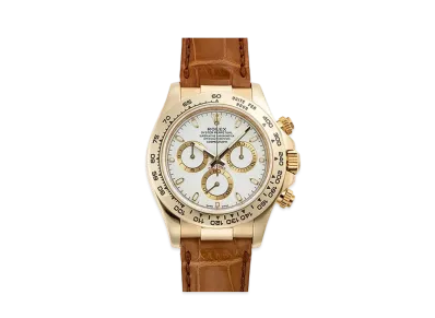 ROLEX Cosmograph Daytona "White/Yellow Gold"