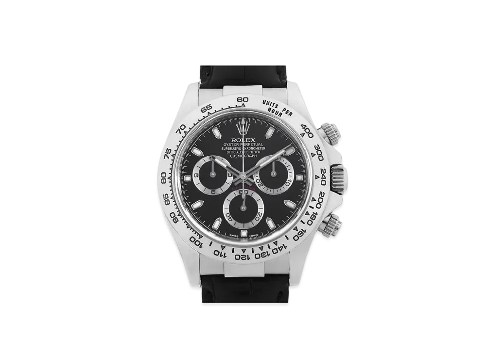 ROLEX Cosmograph Daytona "Black/White Gold"