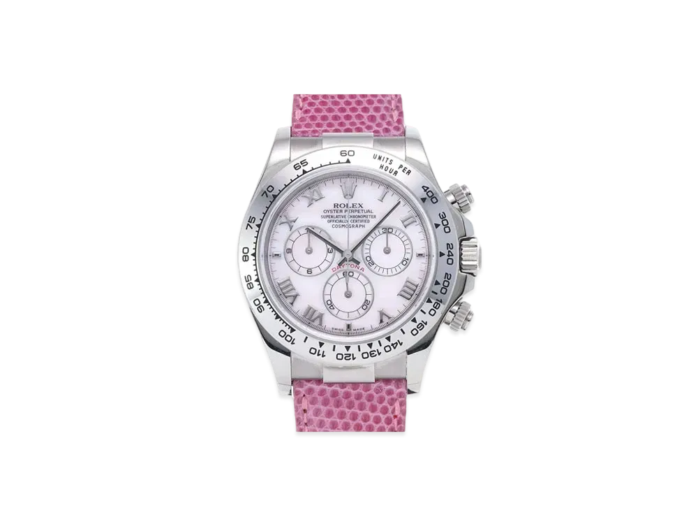 ROLEX Cosmograph Daytona Beach "Pink Shell/White Gold"