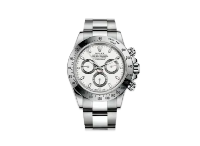 ROLEX Cosmograph Daytona "White/Stainless Steel"