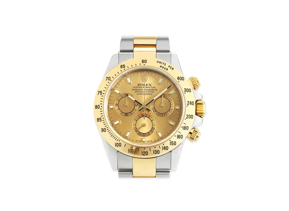 ROLEX Cosmograph Daytona "Champagne/Stainless Steel/Yellow Gold"