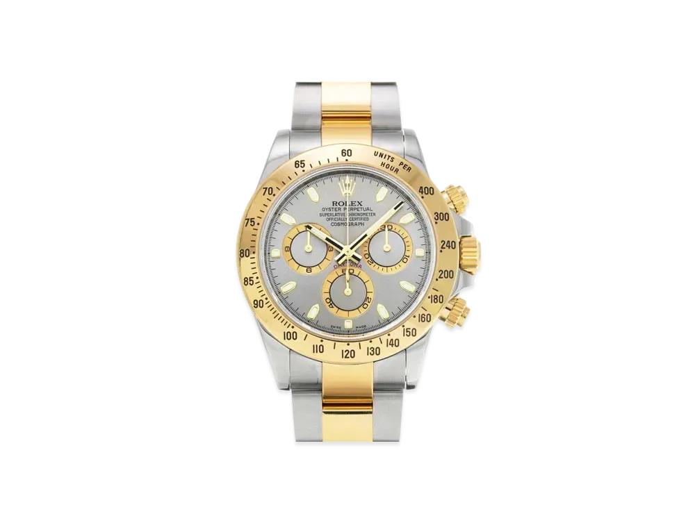 ROLEX Cosmograph Daytona "Gray/Stainless Steel/Yellow Gold"