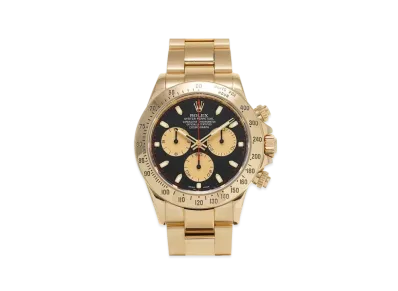 ROLEX Cosmograph Daytona "Black/Champagne/Yellow Gold"