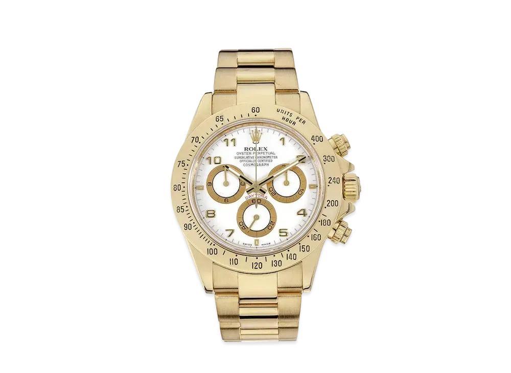 ROLEX Cosmograph Daytona "White/Yellow Gold"