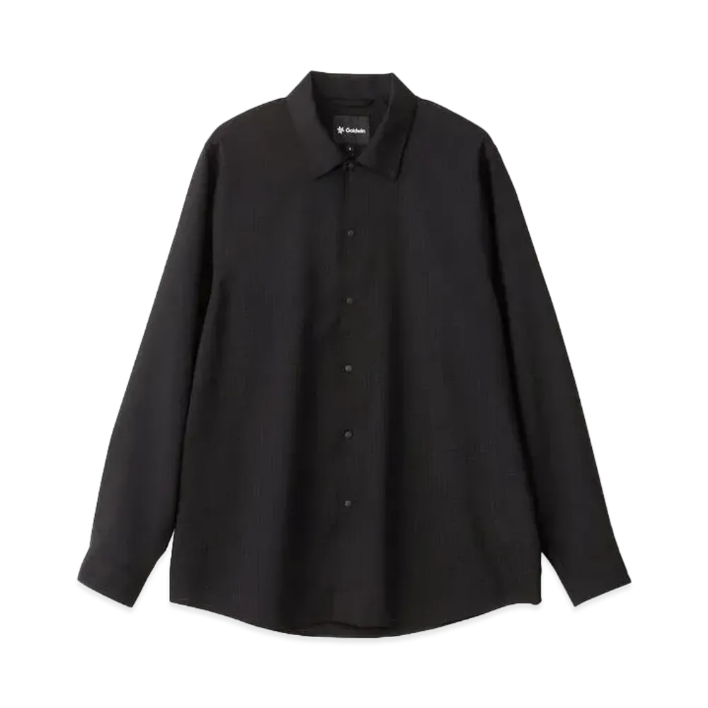 Goldwin Actobent Wool Shirt (Unisex) "Black"