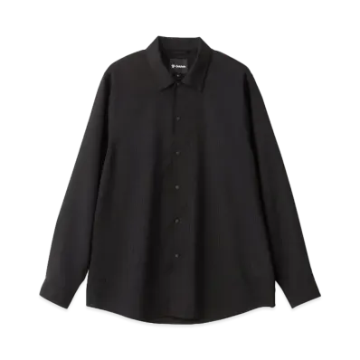 Goldwin Actobent Wool Shirt (Unisex) "Black"