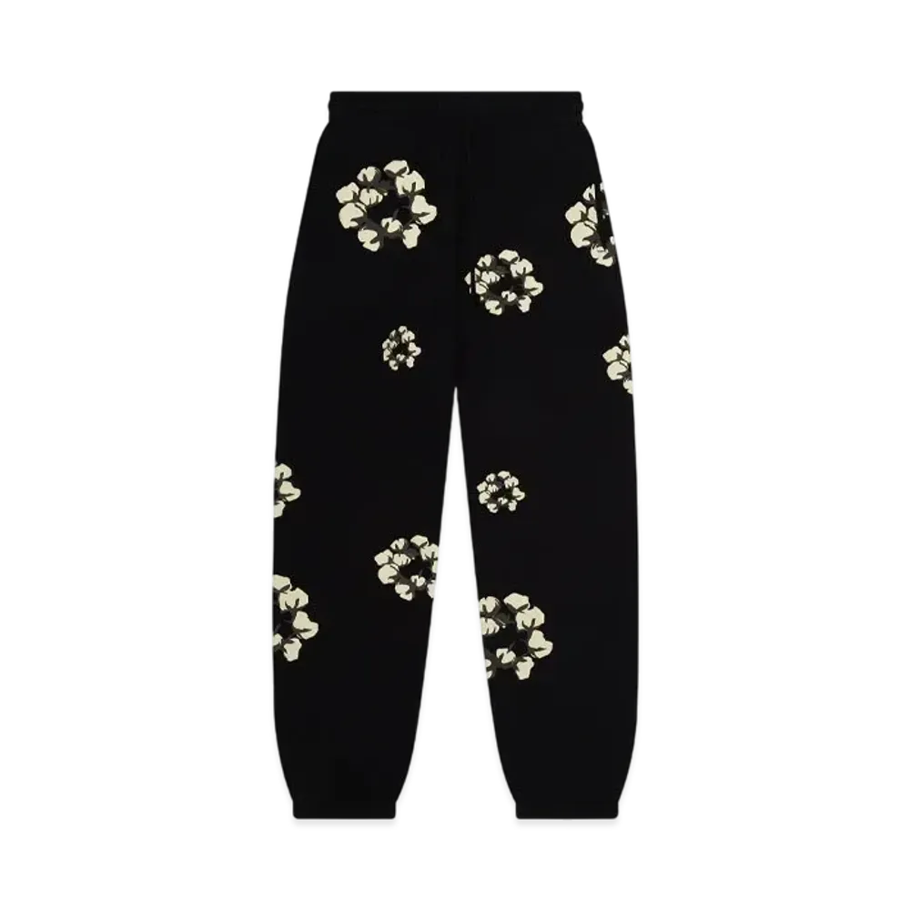 DENIM TEARS x CACTUS PLANT FLEA MARKET Wreath Sweatpants "Black"