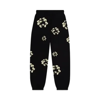 DENIM TEARS x CACTUS PLANT FLEA MARKET Wreath Sweatpants "Black"