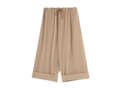 Yohji Yamamoto Y's DECYNE WIDE MACKIN SAROUEL PANTS "Beige"