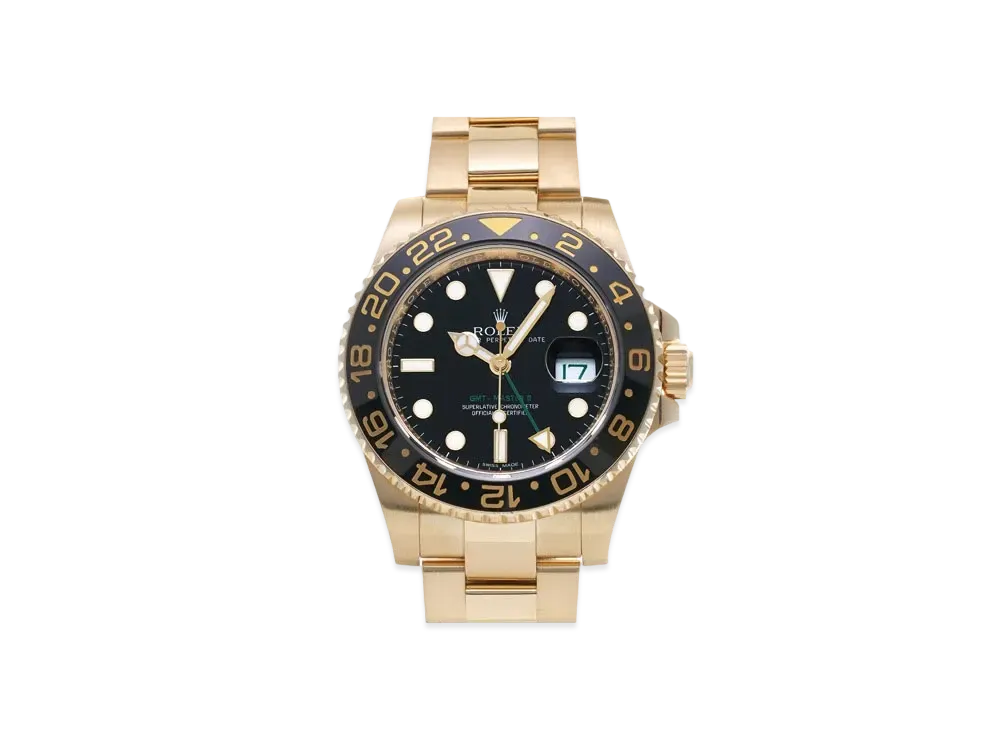 ROLEX GMT Master II "Black/Yellow Gold"