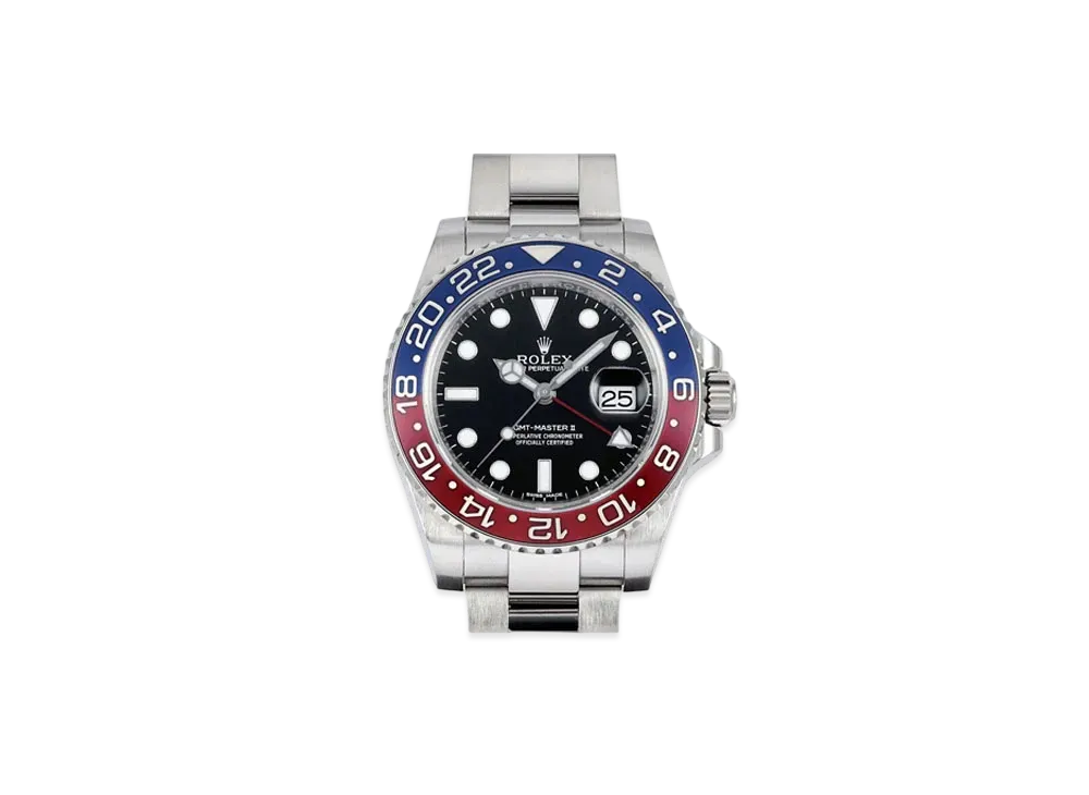 ROLEX GMT Master II "Black/White Gold"