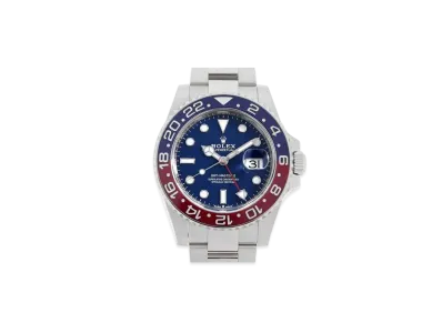 ROLEX GMT Master II "Blue/White Gold"