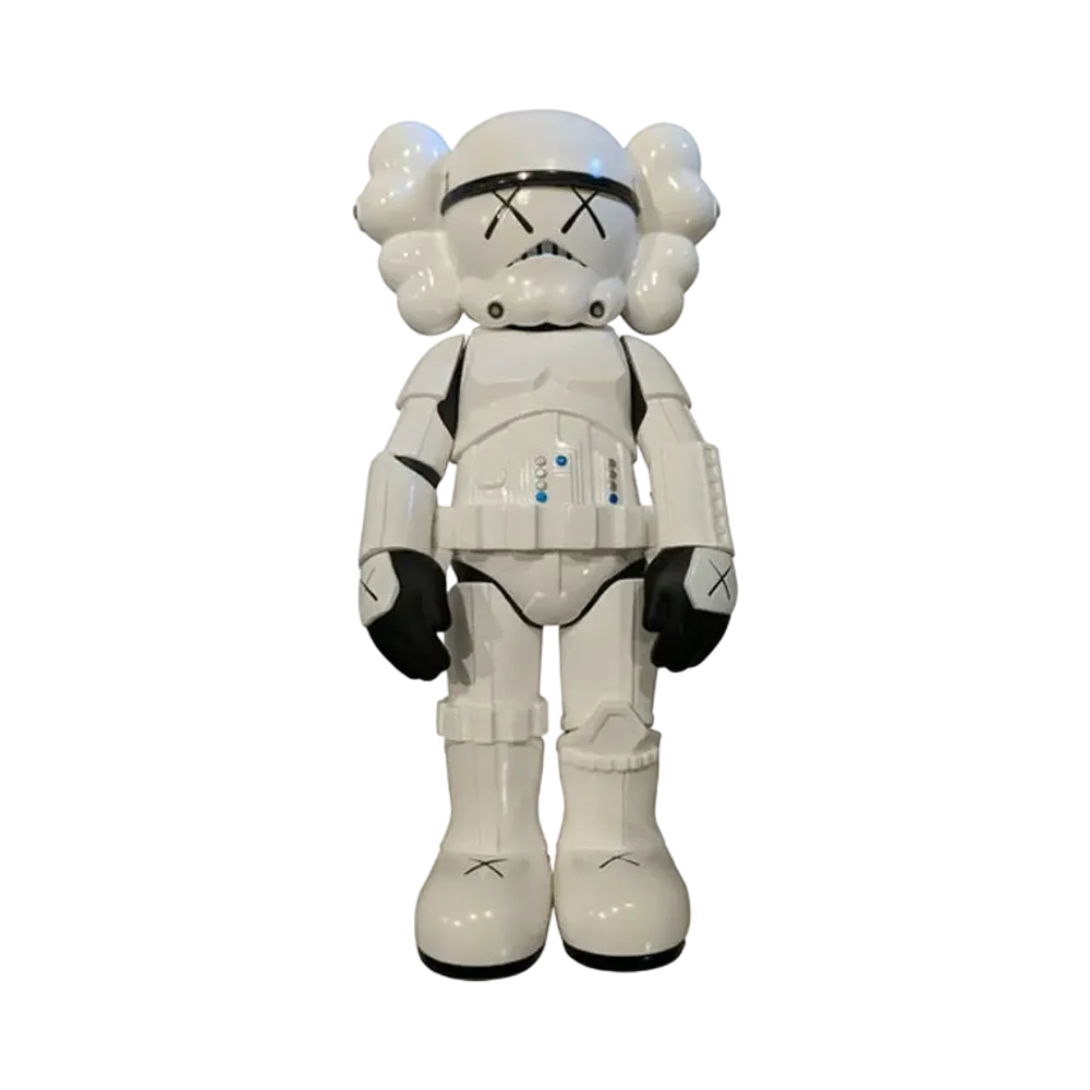 KAWS Star Wars Storm Trooper Companion Vinyl Figure "White"