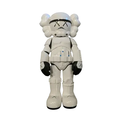 KAWS Star Wars Storm Trooper Companion Vinyl Figure "White"