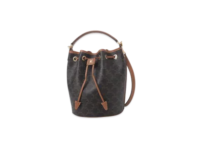 CELINE 3Way Bucket Clara Triomphe Canvas "Tan"