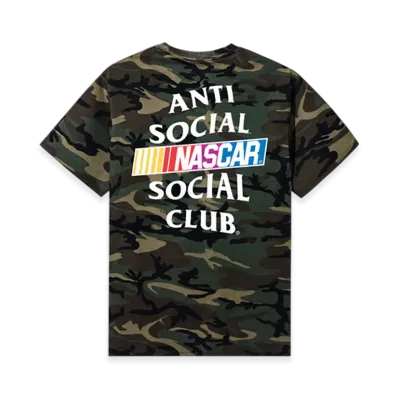 ANTI SOCIAL SOCIAL CLUB x NASCAR Games Tee "Woodland Camo"