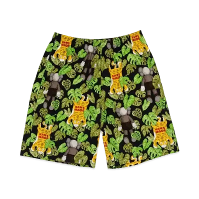 HUMAN MADE x KAWS Kaws Made Aloha Shorts "Black"