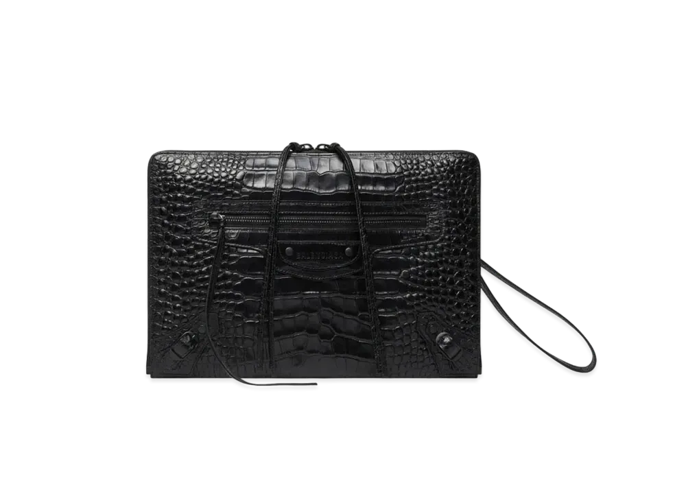 BALENCIAGA Neo Classic Pouch "Black"