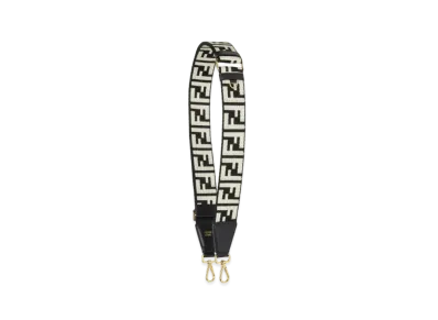 FENDI Strap You Ribbon Shoulder Strap "Black"