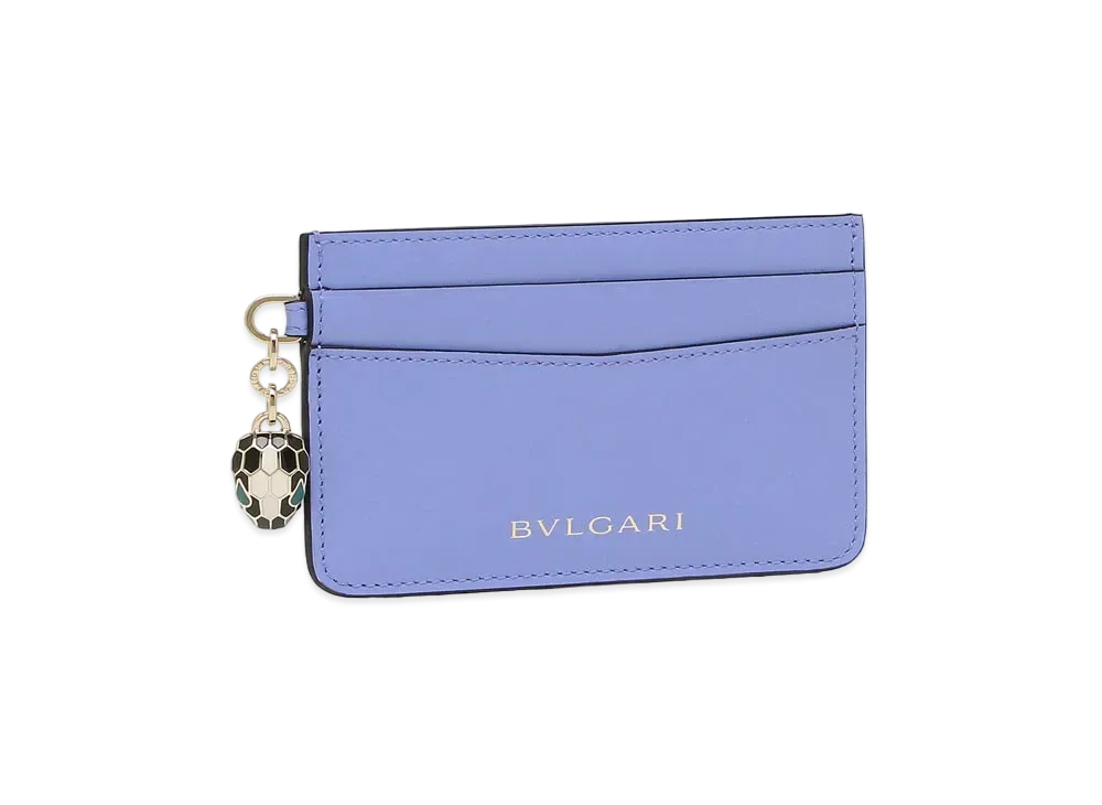BVLGARI Serpenti Forever Card Holder "Purple"