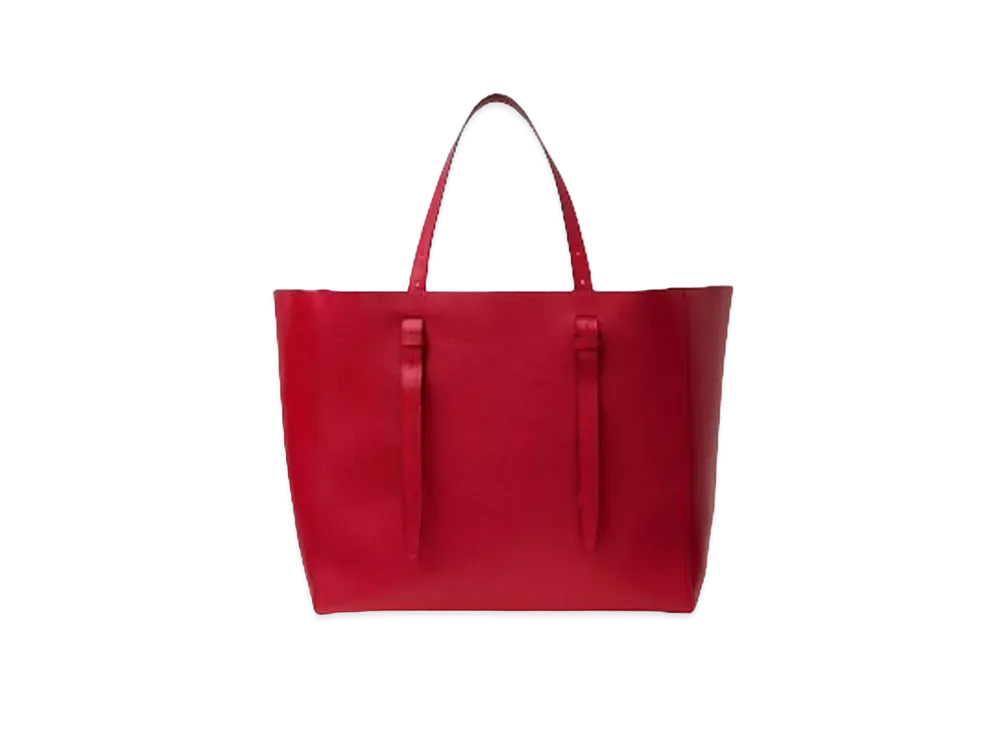 Valextra Soft Tote Bag "Red"