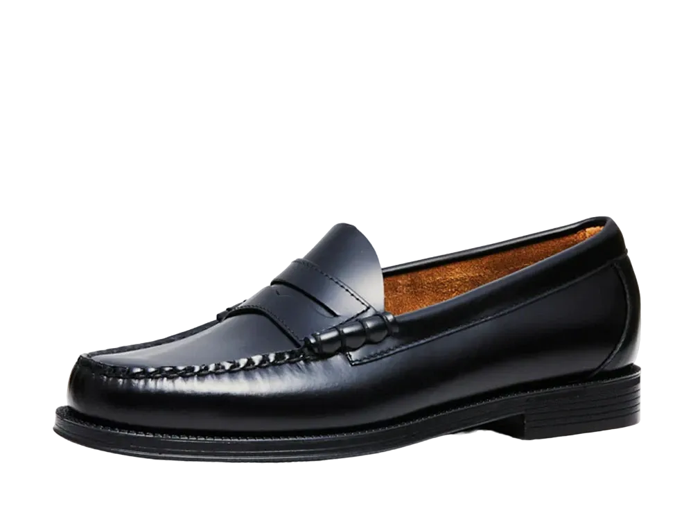 G.H.BASS Loafer Larson High Shine Leather "Black" 11711D